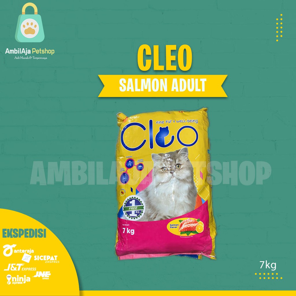 Makanan Kucing kering Cleo 7kg ALL VARIAN (GRAB GOSEND)