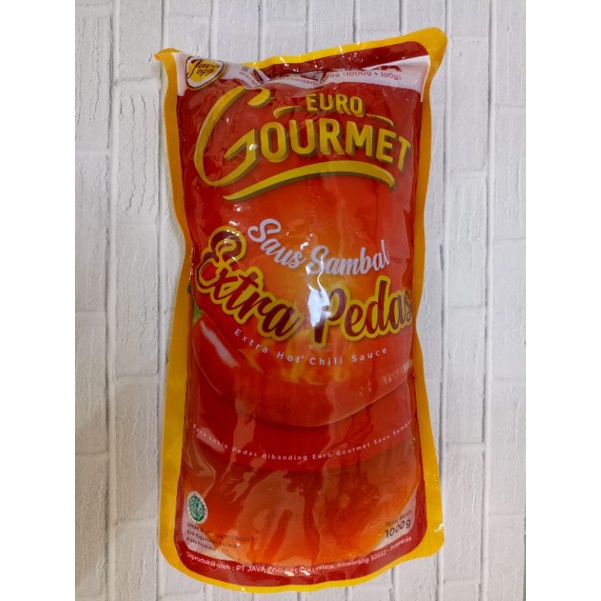 

Euro Gourmet Saus Sambal Extra Pedas 1kg