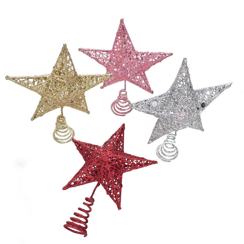 [ Christmas  Sparkle Star Tree Top Home Decoration Products Accessories ]