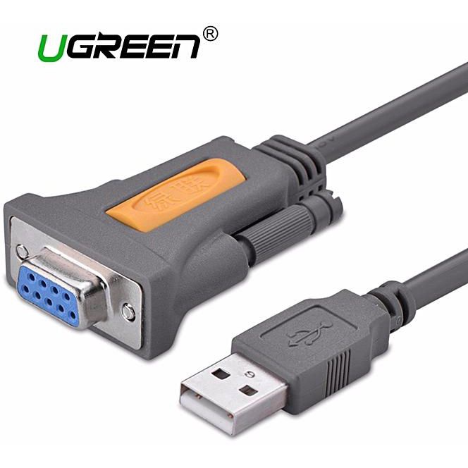 UGREEN Kabel Konverter USB to RS232 - 20210 - Black