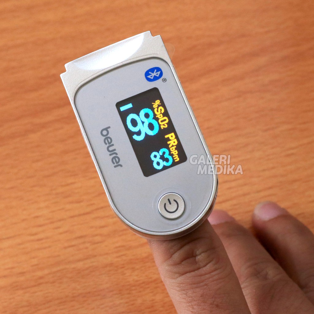 Pulse Oximeter Beurer PO 60 / PO-60 / PO60 Alat Ukur Kadar Oksigen (dengan Koneksi Bluetooth)