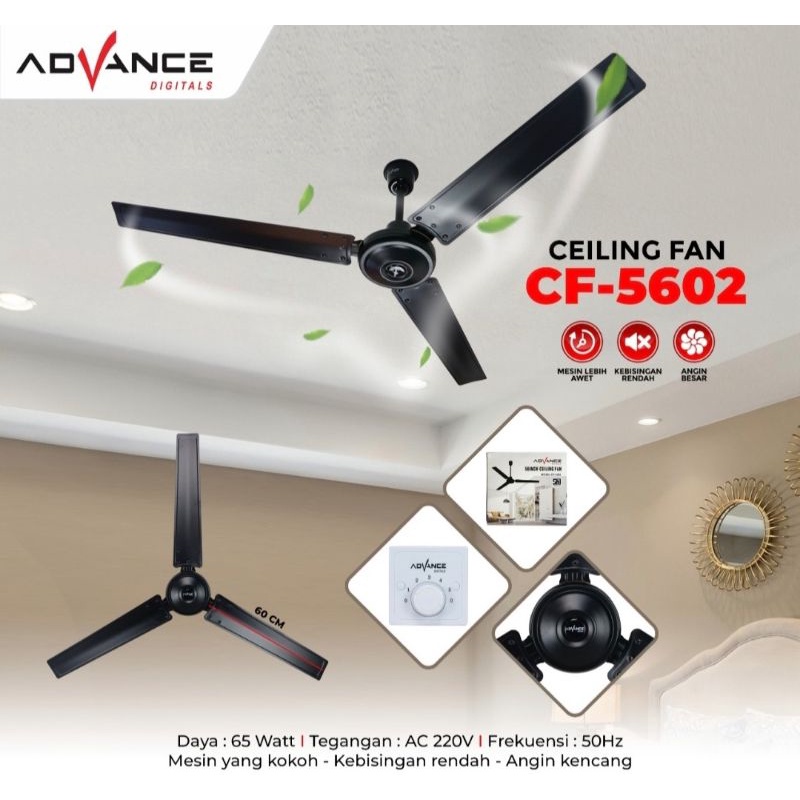 Kipas Angin Gantung Plafon Advance CF 5602 Ceiling Fan