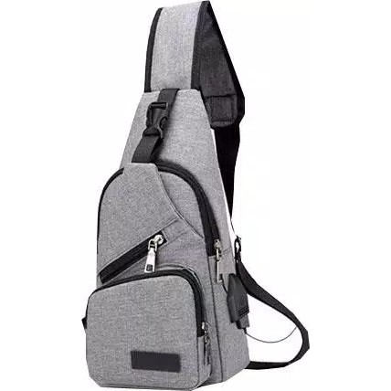 MurmerOfficial P005 Tas Selempang USB Sling Bag HP Pria Slempang Murah Import Batam Shoulder