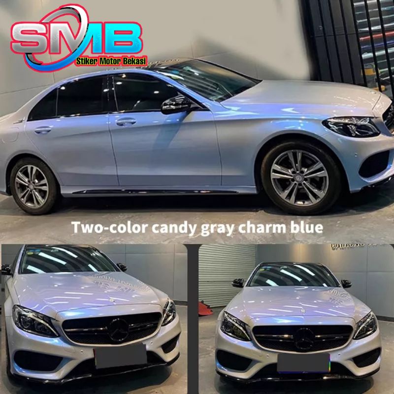 Stiker Putih Mutiara Skotlet Putih Mutiara L50cm Skotlet Bunglon Scotlet Putih Glossy