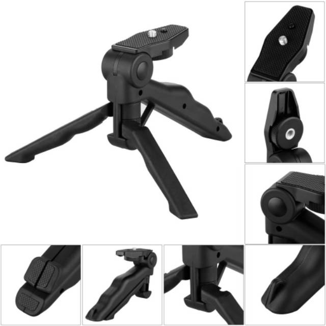 Tripod 2 In 1 Portable Mini Folding DSLR