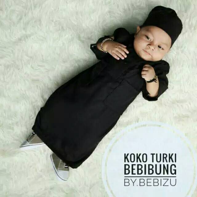 Jubah bayi  newborn aqiqah baju  muslim bayi  koko  taqwa 