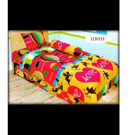 Sprei Internal Duo/ Sorong Lovely 120x200