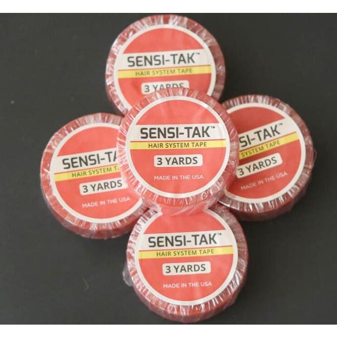 

Isolasi Adhesive Double Tape Toupee Lem Wig Sensi Tak Roll 3 Yards