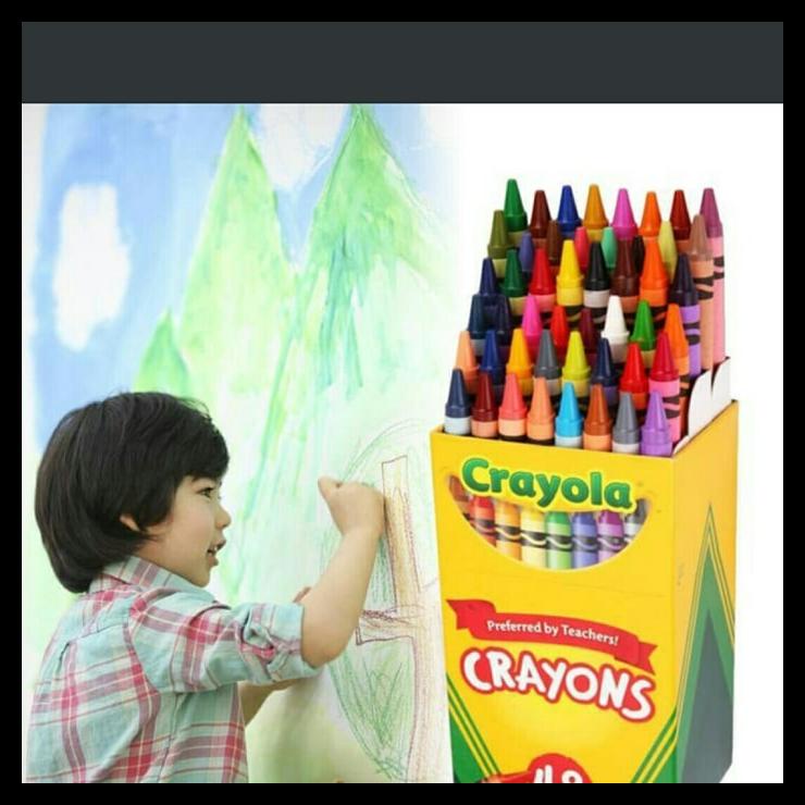 

TERBARUU!! Crayon Crayola 48 Colours Original Amerika PROMO