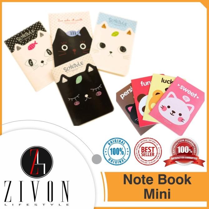 

Note Book Mini Buku Tulis Memo Kecil Lucu ZIVON YZF7