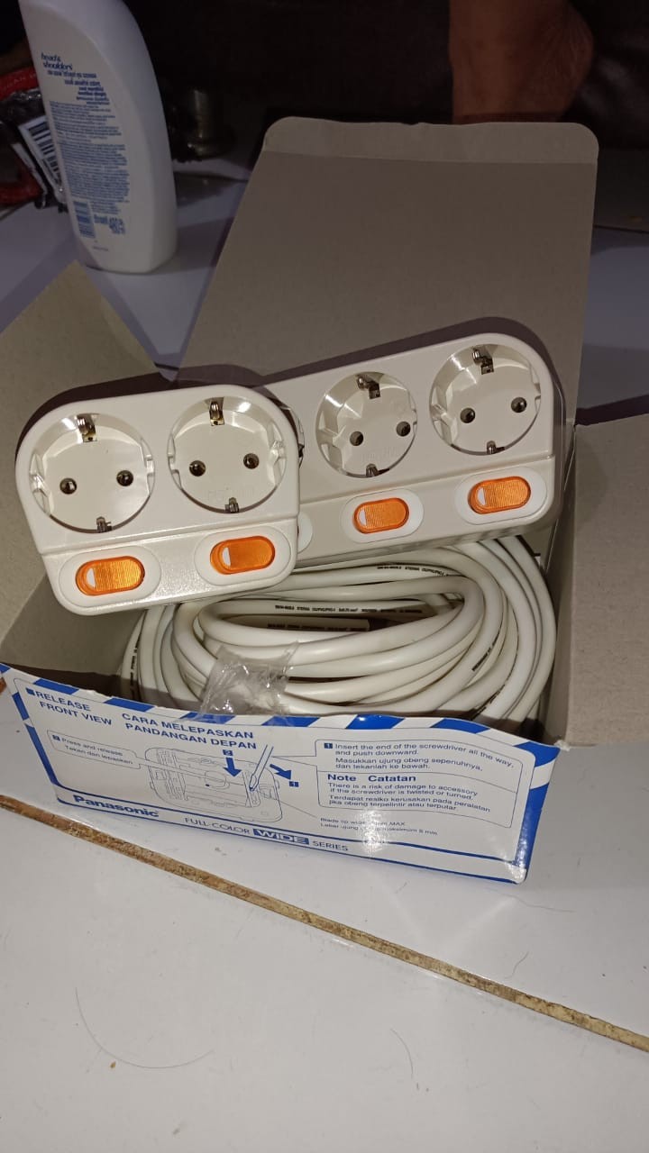 Kabel Eterna Nymhy 2 X 0.75 Mm Permeter Serabut Tembaga Isi 2