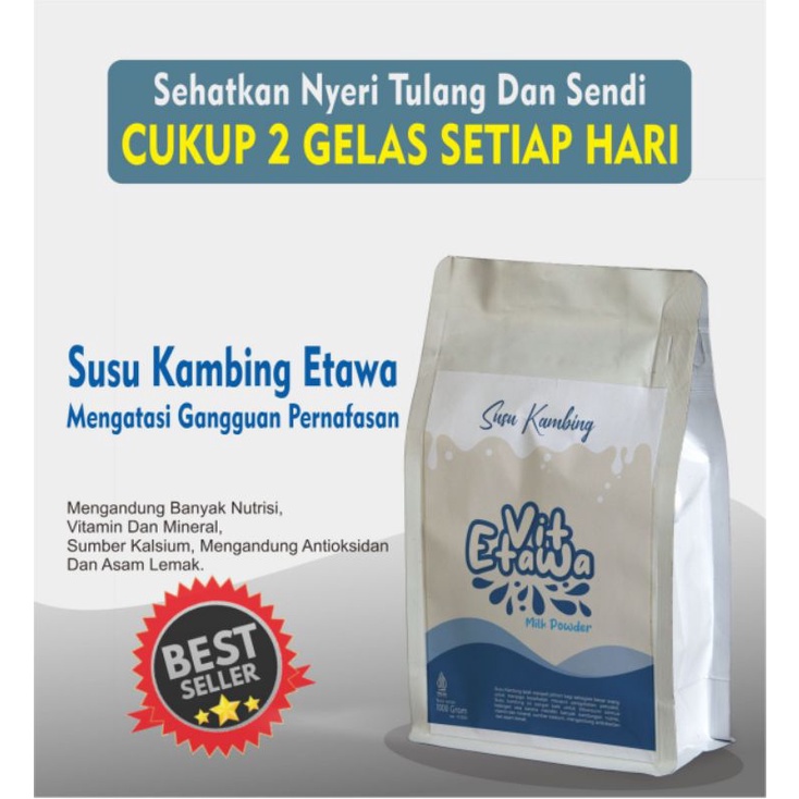 

Susu kambing etawa 1kg | Vit etawa | Susu kambing | goat milk