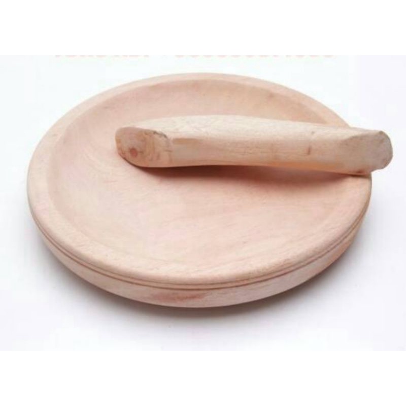 Cobek Kayu / Cobek Kayu Kecil / Sedang / Besar / Jumbo | Ulekan Kayu