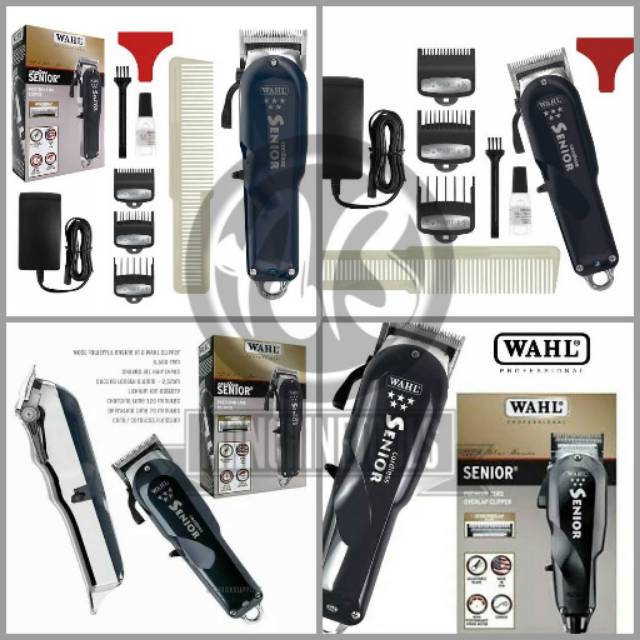 WAHL SENIOR CORDLESS ORIGINAL USA HAIR CLIPPER WAHL ORI ASLI CHARGER TANPA KABEL LISTRIK ALAT CUKUR