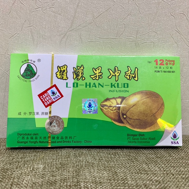 

Lo Han Kuo Infusion - Liang Teh Minuman Penyegar Teh Kembang Minuman Herbal She She Cao Lohankuo