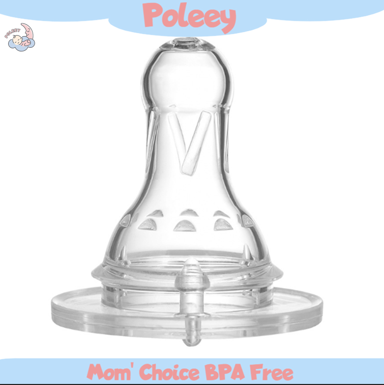 Poleey Pigeon Dot Silikon Standar Untuk Botol Susu Bayi