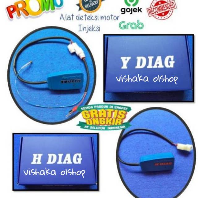 Ydiag dan Hdiag untuk alat deteksi motor injeksi