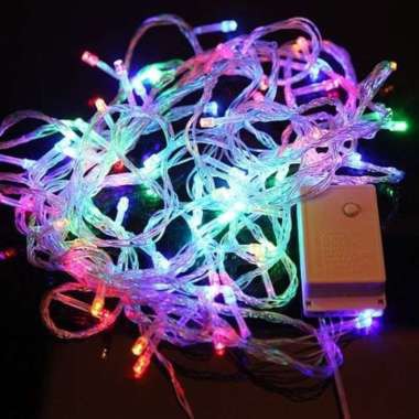 Lampu Tumblr RAINBOW / Natal LED / Dekorasi / Twinkle Light 10m