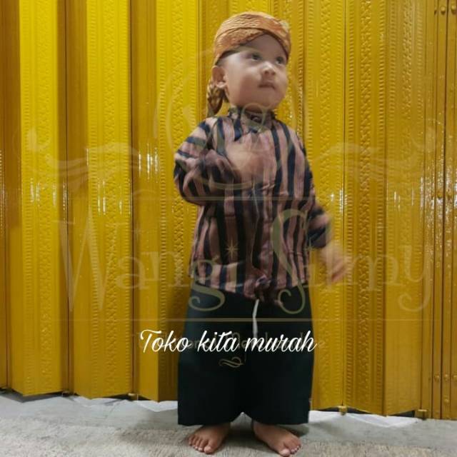 Baju adat anak  | baju anak laki laki // Turun tanah // tedak siten