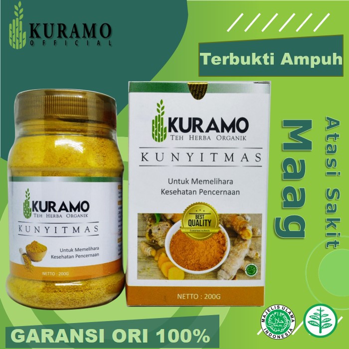 Jual Obat Alami Asam Lambung Medan Kunyit Mas Kuramo Teh