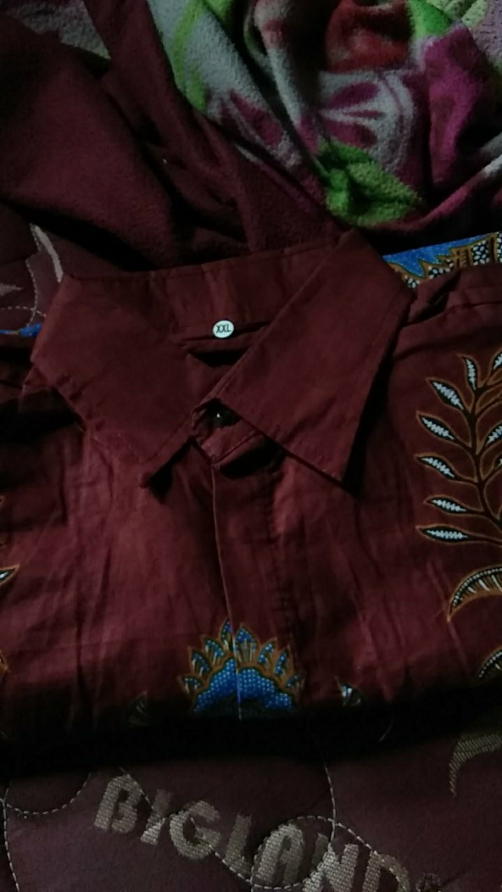 Kemeja Batik Pria Ppbtk07 Wsa04 Lengan Panjang