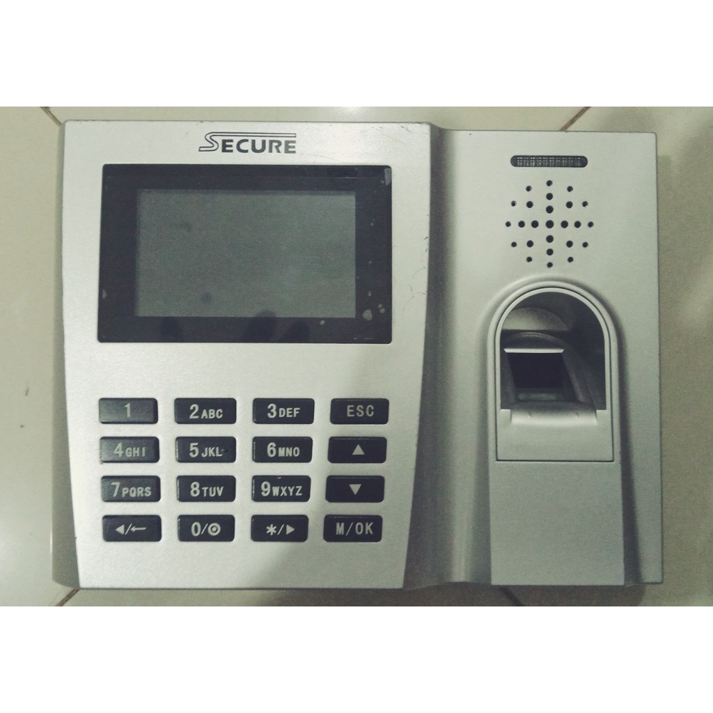 Secure SE21 Fingerprint LCD Color Mesin Absen Sidikjari Warna