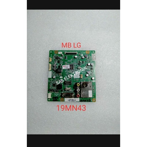 MB MOTHERBOARD MAINBOARD MESIN TV LED LG 19 INCH 19MN43A 19MN43 19MN 43A