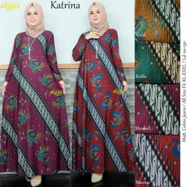 Katrina dress batik