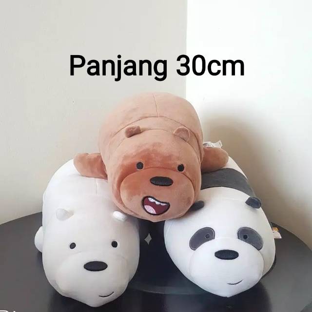 MOMBABY1 Laying Edition Kado Mainan Anak Boneka We Bare Bears