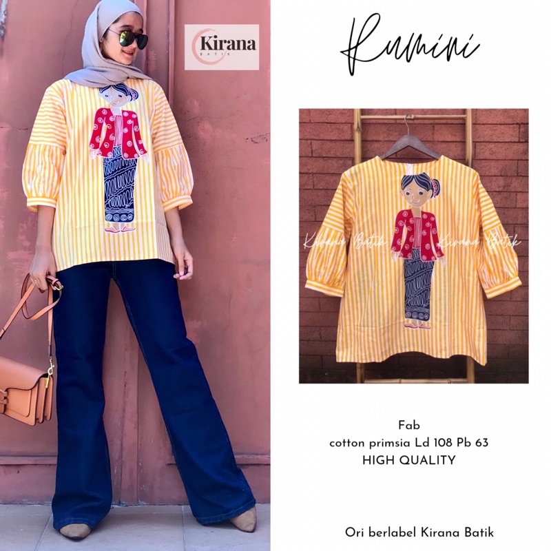 BAJU MBOK JAMU| ATASAN BATIK RUMINI