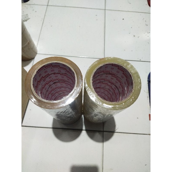 

Lakban bening/ coklat kandy/ Tetsuno 2 inch /isolasi bening coklat 2 in