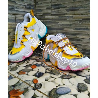Sepatu Wanita Sepatu Jintu Pelangi Sepatu Korea Casual Sport New