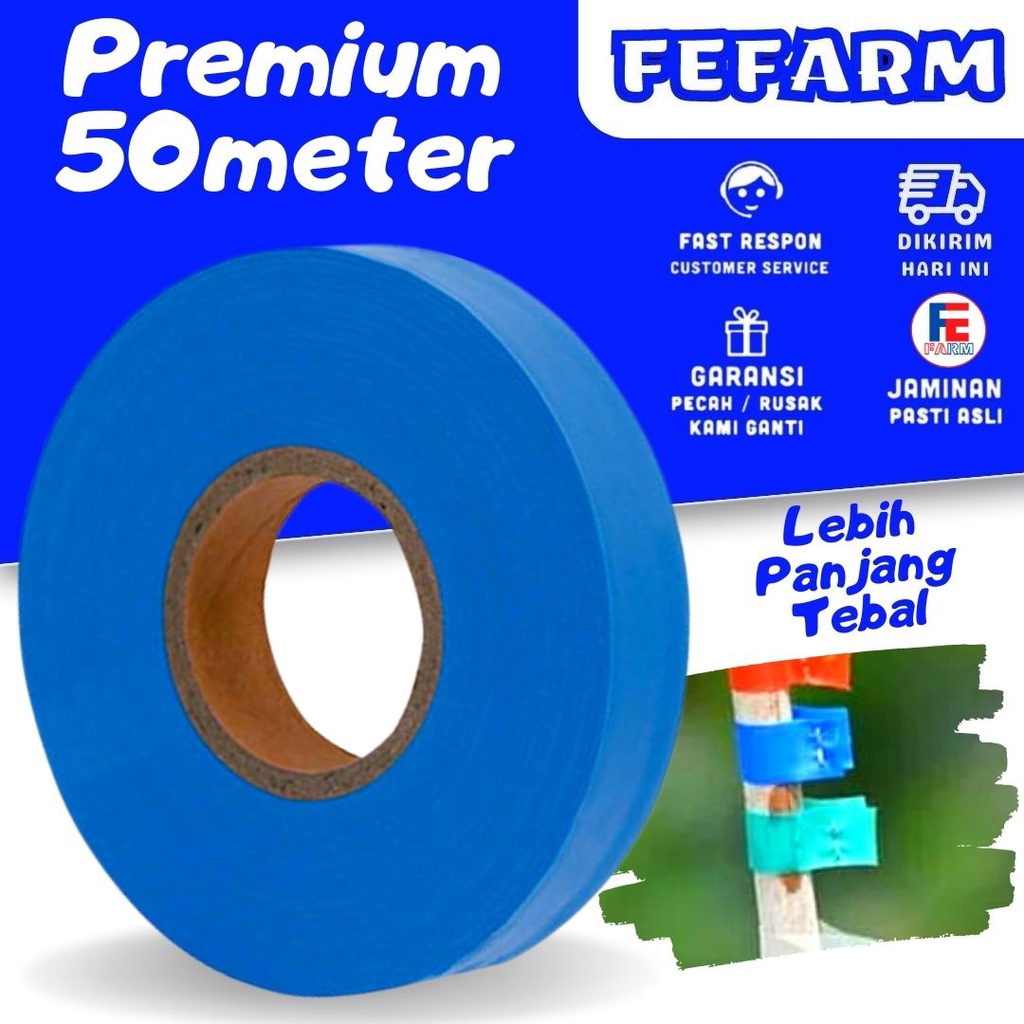 Pita Tapetool Premium Panjang 50 Meter FEFARM