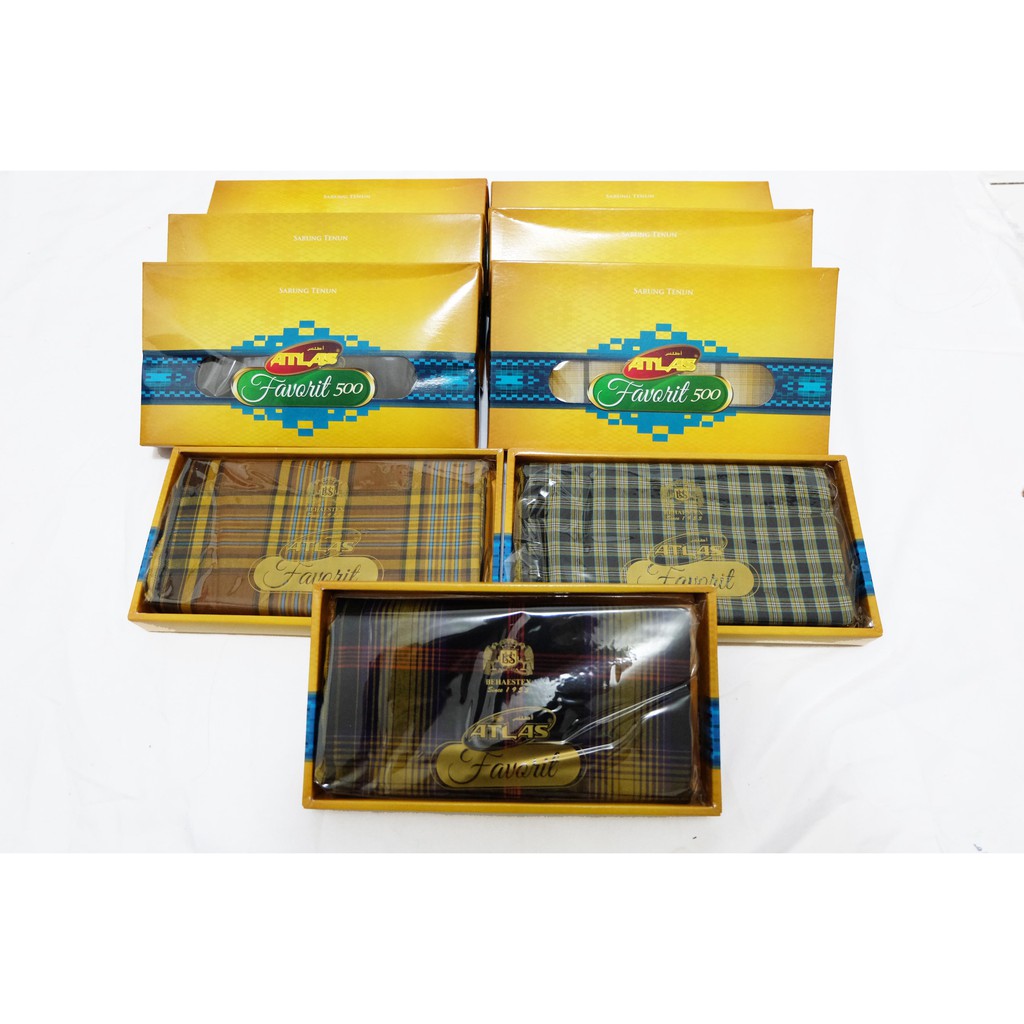 Sarung Laki ATLAS FAVORIT 500 MIX Sarung Tenun