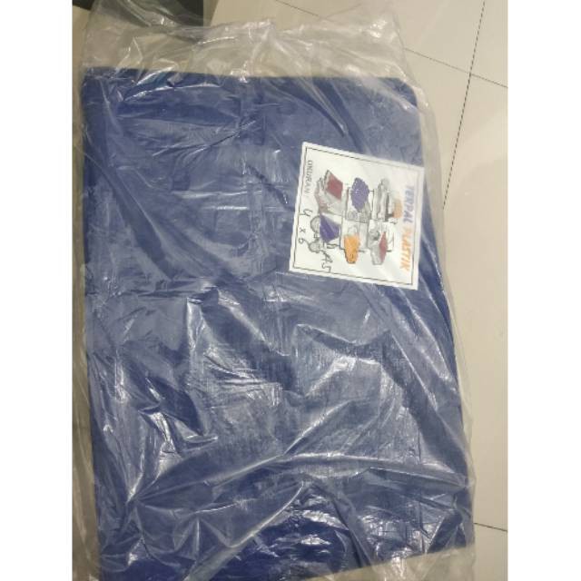 Terpal plastik A5 4x6 /terpal jadi/terpal kolam/terpal tenda