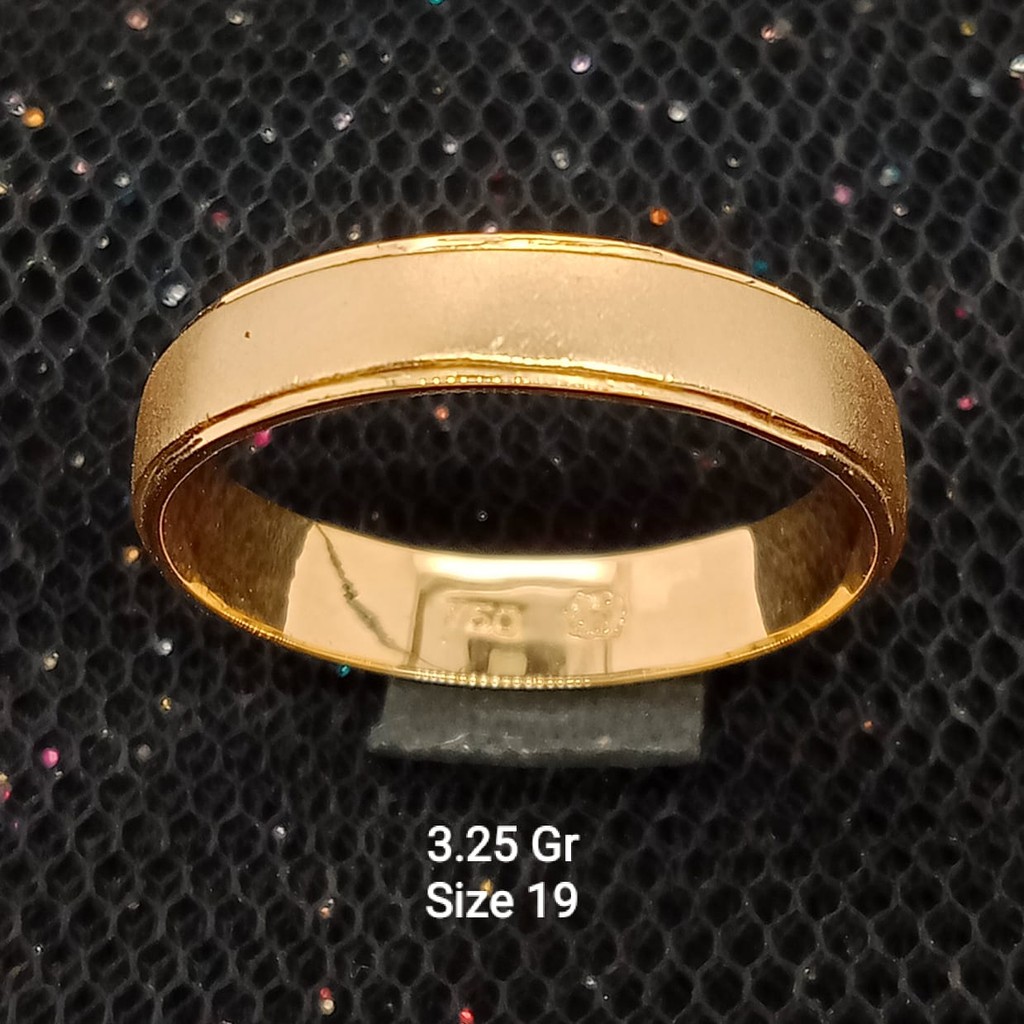 Cincin Emas 17K - 3.25 Gr Kadar 750 - 1725