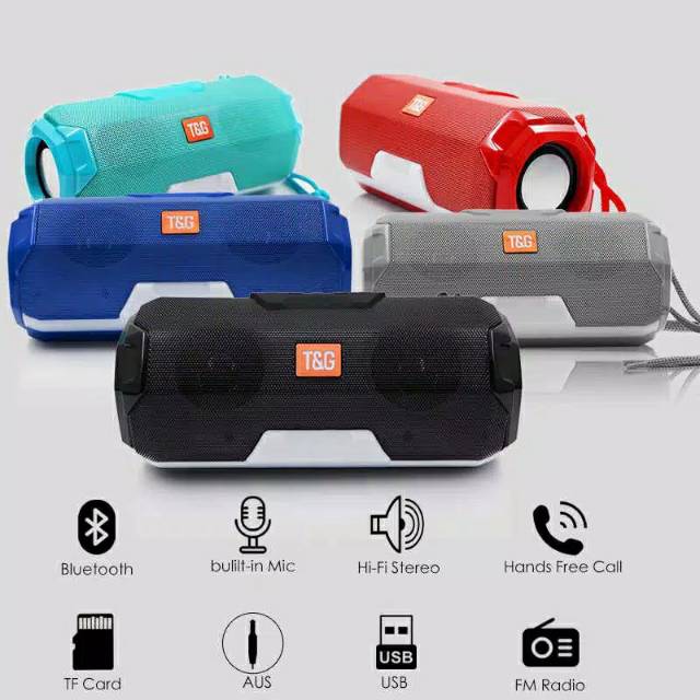 SPEAKER BLUETOOTH T&amp;G143 LED