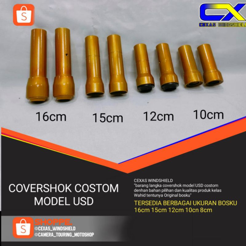COVER SHOCK USD MATIC, BEAT, VARIO, MIO, XRIDE, BEAT STREET