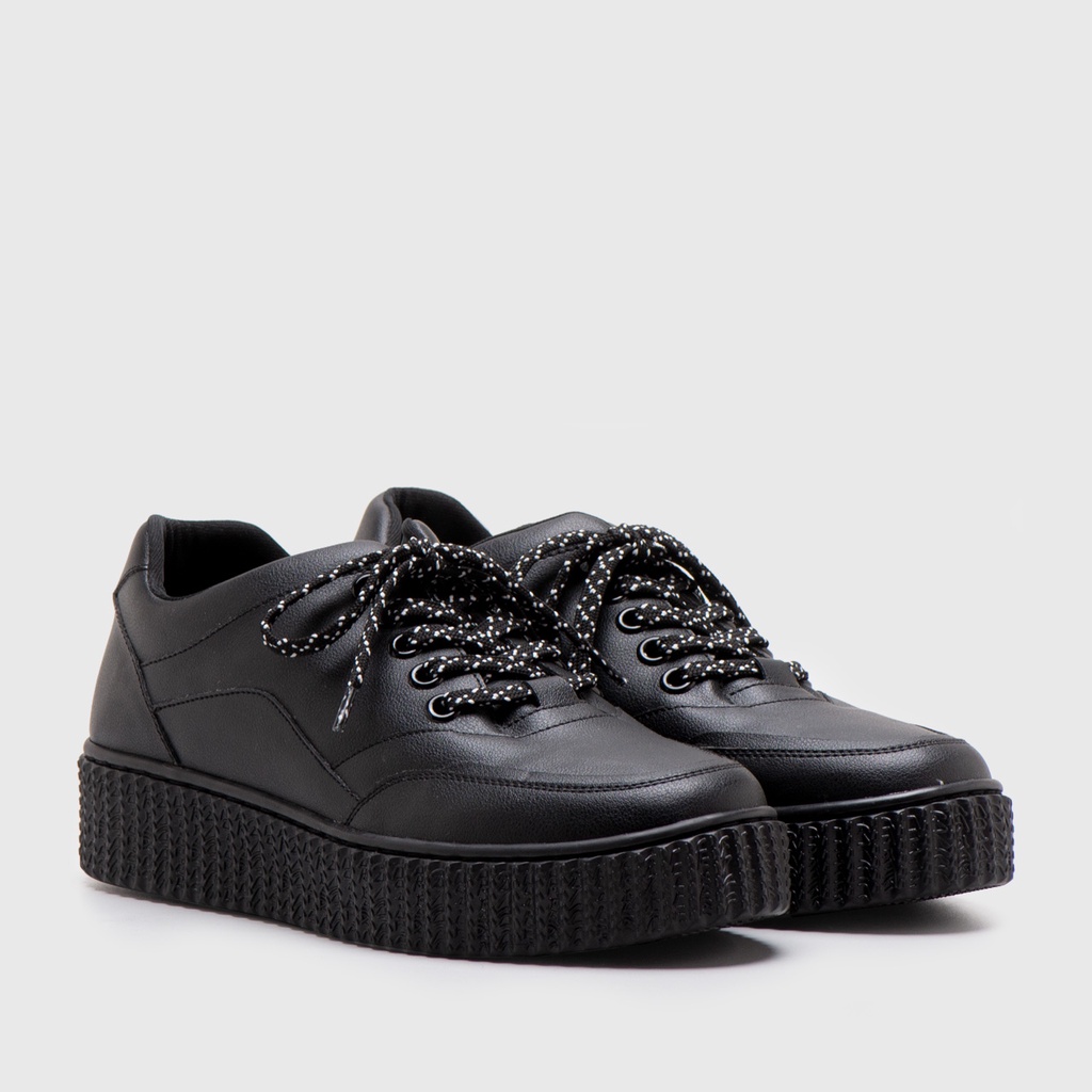 Adorableprojects - Medalion Black Sneakers - Sepatu Wanita