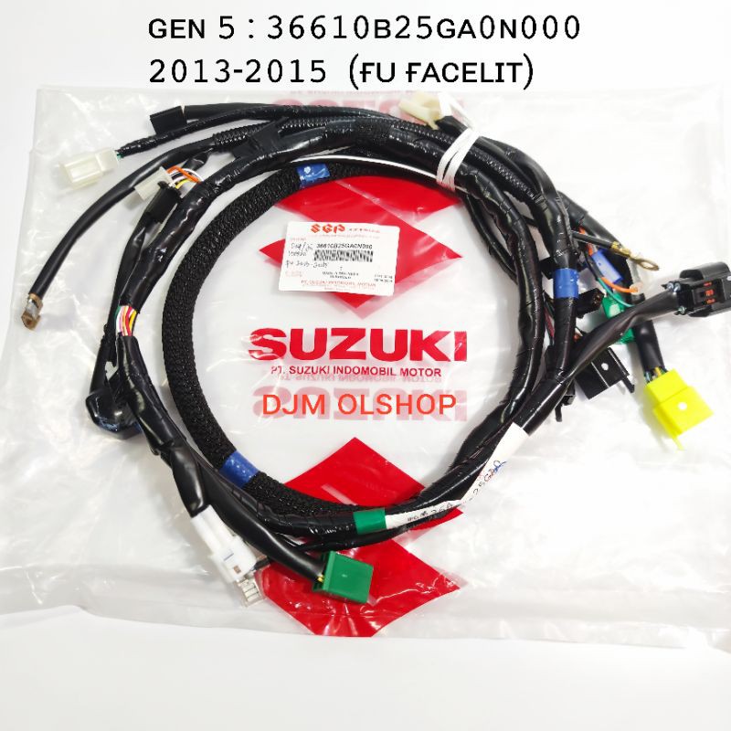 Kabel body suzuki satria fu new 2013-2015 SGP 36610B25GA0N000