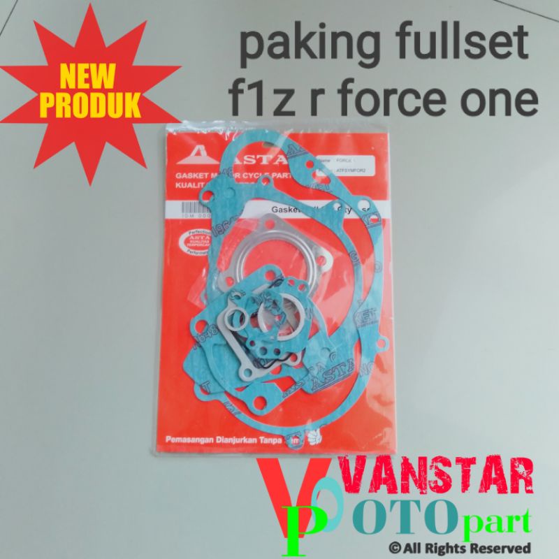 paking packing set f1z R fizr fiz r force one ss2 fullset