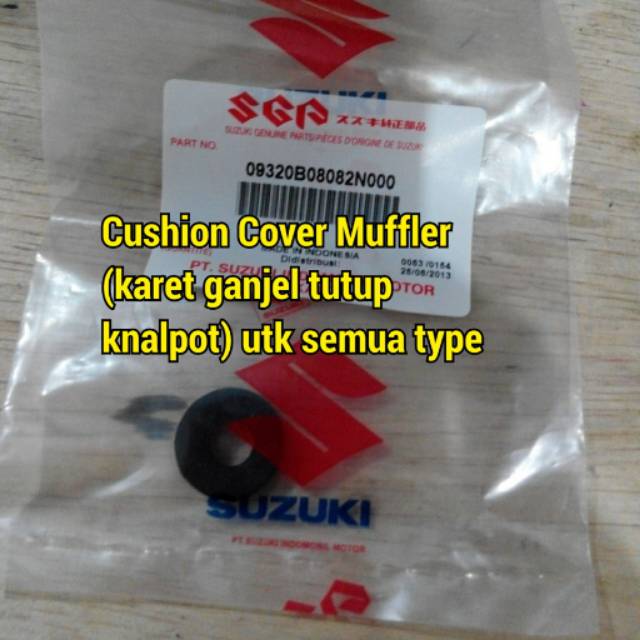 Karet ganjel baut tutup knalpot