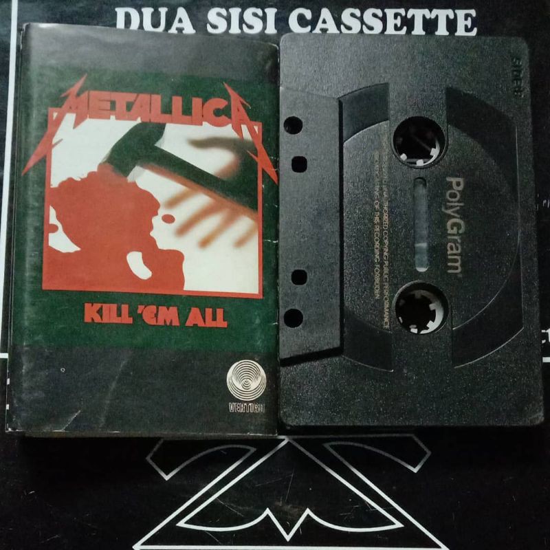 kaset pita metallica - kill em all