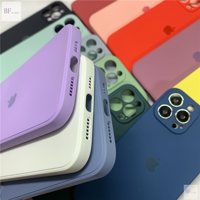 Soft Case Pelindung Bahan Silikon Untuk Iphone 13 Series 12 11 Pro Max X Xr Xsmax 6 7 8 Plus