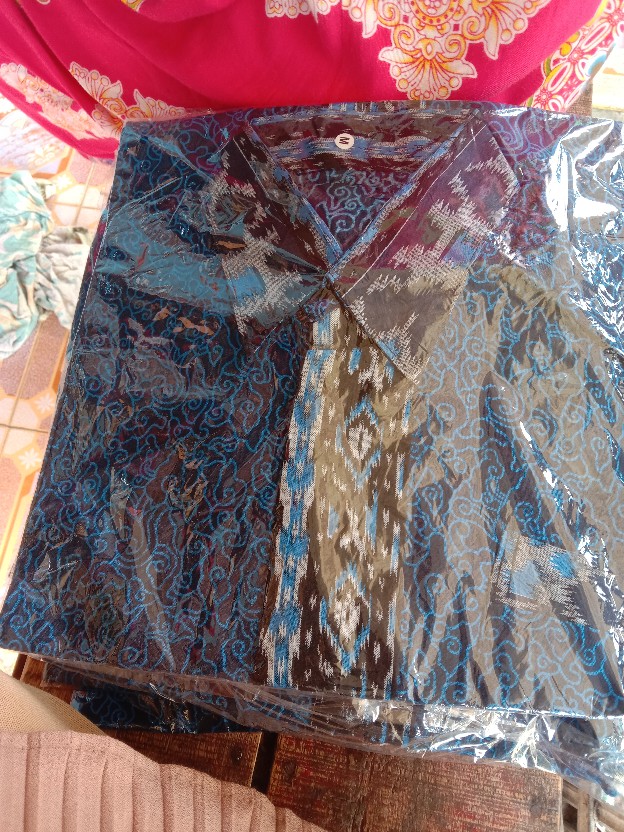 Nailo Batik Hrb026 Kenongo Kemeja Tosca Pendek Pekalongan Padi M L Xl Sogan Tulis Halus Kemeja Batik