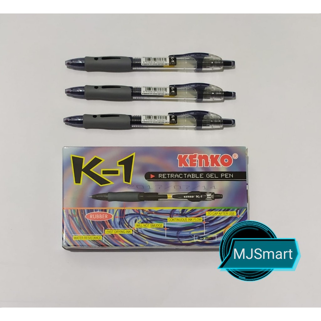 

Ball Pen Gel KENKO K-1 BLACK ONLY