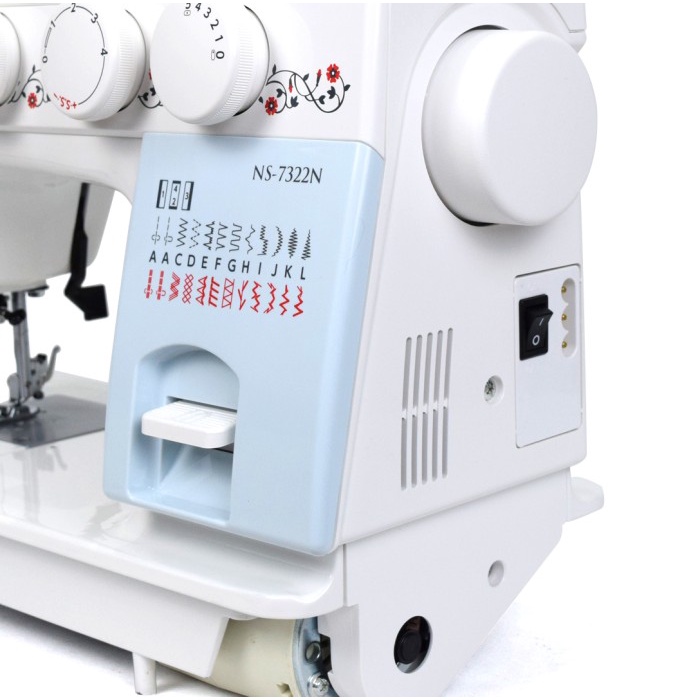 MESIN JAHIT JANOME NS 7322 MULTIFUNGSI (SEMI PORTABLE)