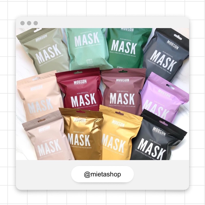 MOUSON PRO • MASKER KN95 5PLY MOUSON WEMASK SHUMU