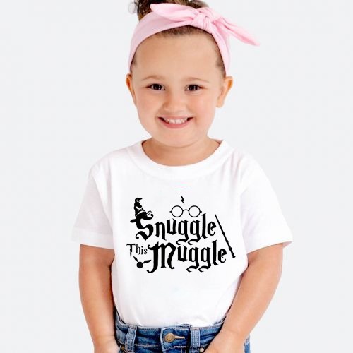 MYSTIQUE.ID-BAJU KAOS THIS SNUGGLE MUGGLE T-SHIRT LUCU DAN AESTHETIC