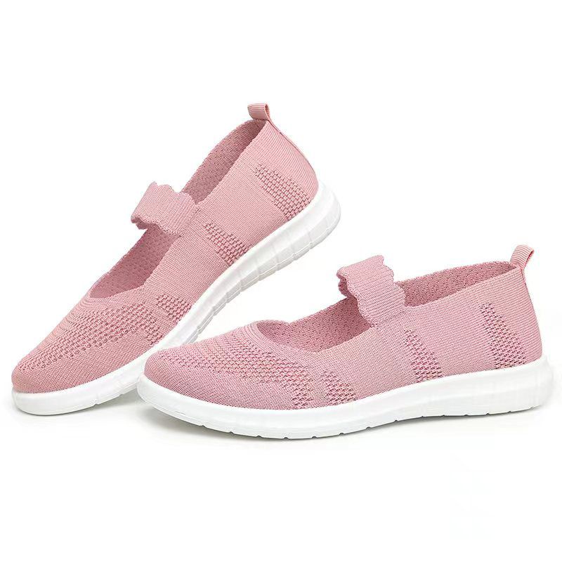 M Footwear - Sepatu Slip-On Rajut Wanita Import - CGA6140